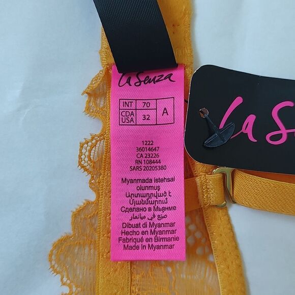 New With Tags Size 32A La Senza The Spacer Lightly Lined Demi Bra - Picture 10 of 12